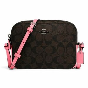 Coach Signature File bag brown